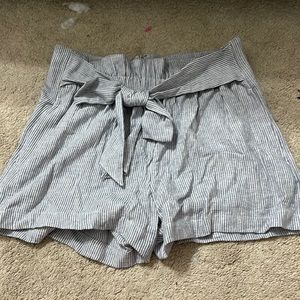 Abercrombie ultra high rise shorts